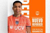 Gerson Barreto es nuevo jugador de Vallejo