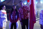Kimberly García y Diego Elías fueron los abanderados nacionales en el cierre de los Panamericanos