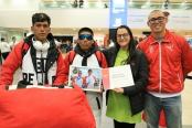 Rosbil Guillén regresó a Lima tras ganar medallas en Santiago 2023