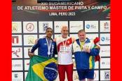 ¡Orgullo nacional! Peruano Freddy Gonzales logró 5 medallas en Sudamericano de atletismo máster