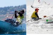 Caterina Romero y Stefano Peschiera aseguraron medalla de oro en vela en Santiago 2023