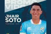 ADT promovió a Jhair Soto al primer equipo