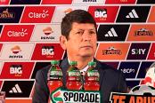 Lozano: "Hay méritos más que suficientes para poner toda la fe en Jorge Fossati y su comando técnico"