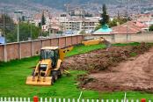 Cienciano inició construcción de campo sintético en el Hotel Cienciano