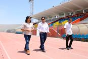 IPD y gobierno regional coordinan acciones para mejorar complejos deportivos de Tacna