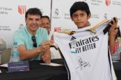 (VIDEO) Morientes: "Es un acuerdo interesante entre la Universidad César Vallejo y la Fundación Real Madrid"