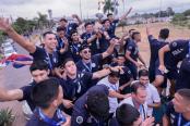 Selección de Paraguay Sub-23 volvió por todo lo alto a su país