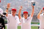 (FOTOS) Dina Boluarte inspeccionó sedes donde se desarrollarán los Juegos Panamericanos Lima 2027 