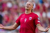 Noruega con Haaland empató con Eslovaquia en partido amistoso