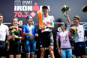 Brasileño Colucci y mexicana Pérez ganaron Xmart Healthy Living Ironman 70.3 Lima 2024