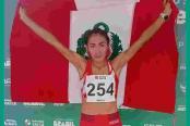¡Arriba Perú! Atleta Thalia Valdivia consiguió marca de clasificación a París 2024