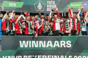 Con López en la banca de suplentes, Feyenoord se consagró campeón de la Copa de Países Bajos