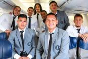 Universitario viajó esta mañana a Barraquilla para enfrentar a Junior por la Copa Libertadores 