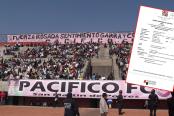 ¡Pacífico FC interpuso demanda contra la FPF en el Poder Judicial!
