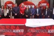 Selección peruana inició campaña "La Bandera del Aliento"