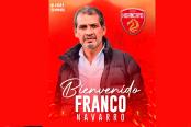 ¡Nuevo desafío! Franco Navarro fue anunciado como nuevo DT de Sport Huancayo