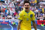 Ucrania pisó fuerte y 'volteó' 2-1 a Eslovenia por la Euro 2024