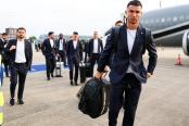 (VIDEO) Cristiano Ronaldo causó furor en su llegada a Alemania para la Eurocopa