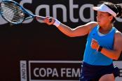 Lucciana Pérez se metió a semifinales en singles del ITF Brasil
