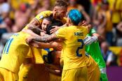 ¡Sorpresa y baile! Rumanía goleó 3-0 a Ucrania