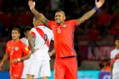 Vidal: "Perú sin tener mucho, le complicó el partido a Chile"