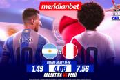 Argentina vs Perú: ¡Apuesta y gana MÁS con estas cuotas!