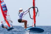 María Belén Bazo está quinta tras 11 regatas en París 2024