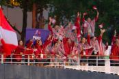 ¡Con la bandera en alto! Delegación peruana desfiló en al inauguración de París 2024