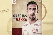 Universitario oficializó la salida del delantero Diego Dorregaray