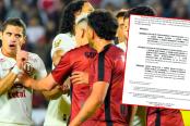 CD-FPF inició procedimiento contra jugadores de Universitario y Melgar por bronca en la UNSA