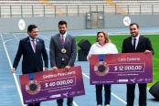 ¡Justo y merecido! Stefano Peschiera y entrenador recibieron premio económico por lograr medalla en París 2024