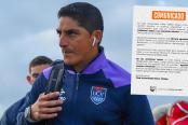 Ya es oficial: César Vallejo anunció la salida de Guillermo Salas