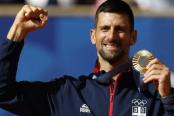 ¡Djokovic se bañó en oro en París 2024!