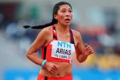 Luz Arias se llevó los aplausos en la final de los 5000 metros planos