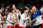 París 2024: Deportistas de Corea del Norte que se tomaron foto con surcoreanos afrontan posibles castigos