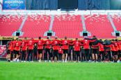 (VIDEO | FOTOS) Perú llegó a Quito y de inmediato reconoció estadio Rodrigo Paz Delgado