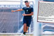   Zambrano criticó al arbitraje: "En ninguna parte del mundo esa jugada es penal"