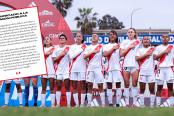 Selección femenina de fútbol y su protesta por suspesión de actividades en fecha Fifa