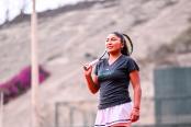  Ccuno logró remontar ante tenista de 14 años