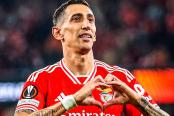 (VIDEO) Di María anotó 'Hat-trick' y una 'Chalaca' en goleada del Benfica
