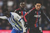 Brighton cayó de local ante Crystal Palace