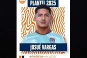 Josué Vargas renovó con la Universidad César Vallejo