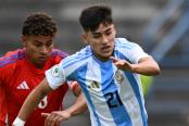 Argentina debutó con triunfo ante Chile en el hexagonal final del Sudamericano Sub 20