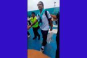 (VIDEO) ¡Guerrero llegó cojeando a Lima y encendió las alarmas en Matute!