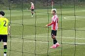 Cáceres debutó con gol con la U21 de Sheffield United