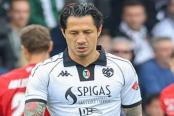 Gianluca Lapadula erró un penal en el empate de Spezia ante Cesena