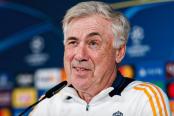 Ancelotti sobre Atlético de Madrid: "Los derbis son igualados y competidos"