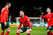 Portugal goleó a Dinamarca y avanzó a semifinales de la Nations League
