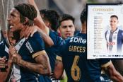 Alianza Lima presentó su lista de convocados para enfrentar a Comerciantes Unidos