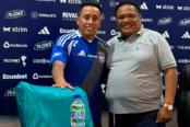¡Se puso la '10' de Emelec! Cueva fue presentado en club ecuatoriano
